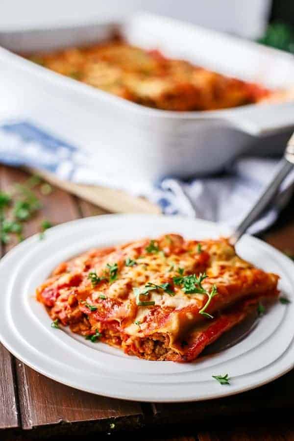 Cozy Fall Bake: Turkey Sweet Potato Kale Cannelloni Perfection